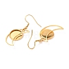 201 Stainless Steel Earring Hooks STAS-C030-24G-2