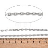 304 Stainless Steel Cable Chains CHS-M009-12P-07-2