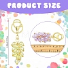 2Pcs Acrylic Keychains KEYC-YW00271-2