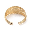 Brass Open Cuff Bangles BJEW-A144-01D-3