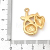 304 Stainless Steel Pendants STAS-L283-26G-04-3