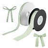 2 Rolls 2 Styles Polyester Ribbon OCOR-ME0002-02A-1