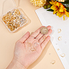 200Pcs 2 Color Brass Leverback Earring Findings KK-SP0001-06-3