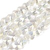 Electroplate Glass Beads Strands EGLA-Q135-04A-A08-1