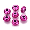 UV Plating Acrylic European Beads OACR-E033-22-08-1