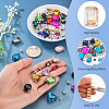 100Pcs Glass Sew on Rhinestones GLAA-TA0004-45-5