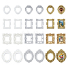 24Pcs 12 Styles Mini Vintage Resin Photo Frame AJEW-NB0009-51-1
