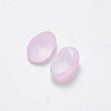 Transparent Spray Painted Glass Charms X-GLAA-R211-05-D02-2