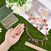 4Pcs Alloy & Aluminium Bag Extender Chains & Iron Findings HJEW-FG00046-3
