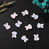 Rabbit Head Glass Cabochons PW-WG7DE7E-02-1