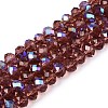 Electroplate Glass Beads Strands LS-EGLA-A044-T8mm-L13-1