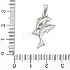 304 Stainless Steel Pendants STAS-B141-03B-P-3