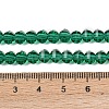Transparent Glass Beads Strands GLAA-G125-01A-08-4