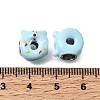 Alloy Enamel European Beads MPDL-F020-11B-P01-3