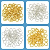50Pcs Tibetan Style Alloy Bead Frame TIBEB-FS0001-11AG-3