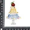 Handmade Lampwork Christmas Tree Ornaments LAMP-C026-06E-3
