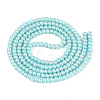 Baking Paint Glass Pearl Beads Strands LS-DGLA-ZX001-05B-11-2