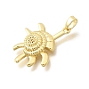 Brass Pendants KK-B187-02F-06G-2