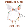 304 Stainless Steel & Enamel & ABS Plastic Pearl & Brass Pendant Necklaces NJEW-HS00026-2