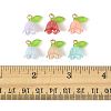 50Pcs Transparent Acrylic Pendants PALLOY-FS00043-03-5