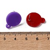 Acrylic Stud Earring Findings EJEW-H181-01P-3