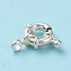 Eco-friendly Brass Spring Ring Clasps KK-D082-02S-A-4