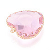 Transparent Glass Pendants KK-N283-01J-G-2