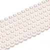 Baking Painted Pearlized Glass Pearl Bead Strands HY-N002-3mm-A11-3