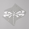 Dragonfly Reflective PET Plastic Car Decals DIY-WH0030-38C-1