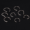 G23 Titanium D Shaped Clip on Nose Rings WGA60F5-07-3