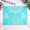 Self-Adhesive Silk Screen Printing Stencil DIY-WH0173-047-07-5