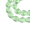 Frosted Glass Beads Strands GLAA-T023-30H-3