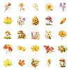 50Pcs Cartoon Leaf Paper Sticker STIC-C012-12-5