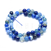 Natural Agate Beads G-J371-01-10mm-2