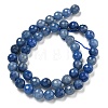 Natural Blue Aventurine Beads Strands G-E571-A10-02-3