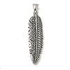 316 Surgical Stainless Steel Pendants STAS-Z073-80AS-1