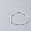 Adjustable Braided Bead Bracelets BJEW-JB04902-2