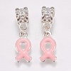 Metal Alloy European Dangle Pendants LS-MPDL-H062-1-2