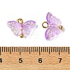 Alloy Glass Pendants GLAA-P080-02G-02-3