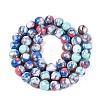 Assembled Synthetic Turquoise and Trochus Shell Beads Strands G-N369-02D-02-2