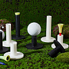 16Pcs 8 Styles Rubber Golf Tee Holders for Practice & Driving Range Mat AJEW-GA0005-82-5