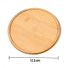 Peru Wood Mosaic Base PW-WG55259-08-1