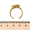 304 Stainless Steel Cuff Ring Components STAS-V012-01C-G-3