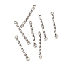 Non-Tarnish 304 Stainless Steel Connector Charms STAS-Q323-02B-P-1