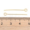 Brass Eye Pins KK-N254-48B-G-3