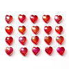 100Pcs Eco-Friendly Transparent Acrylic Beads TACR-YW0001-07A-2