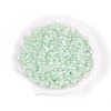 Transparent Spray Painted Glass Beads X1-EGLA-N018-4mm-04-1