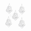 Non-Tarnish 201 Stainless Steel Pendants STAS-N090-LA904-1-2