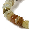 Natural Xiuyan Jade Beads Strands G-B078-G04-01-4