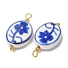 Handmade Porcelain Pendants PR-CBA8966-10G-3